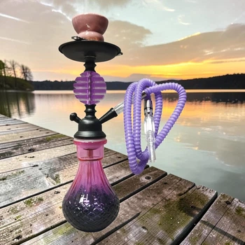 Кальян Hookah Dafna Lilac 0151-1 высотой 36 см на 1 персону