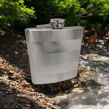 Фляга з нержавіючої сталі Hip Flask 16Oz/470ml