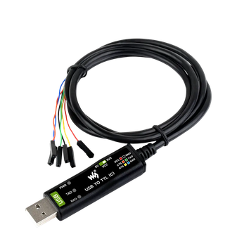 Кабель USB-C to TTL(C) 6-Pin Industrial, FT232RNL, Waveshare 26739 45657