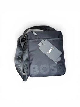 Чоловіча сумка Hugo Boss чорна BL2531
