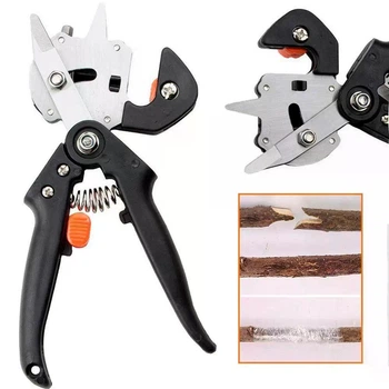 Професійний щеплювальний секатор Grafting Tool з 3 ножами для обрізки та щеплення дерев