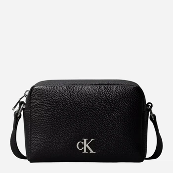 Сумка крос-боді через плече жіноча маленька Calvin Klein 4K3119G (Black) Чорна (198294370401)
