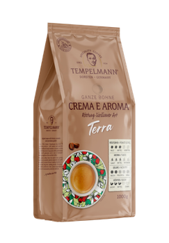 Кофе в зернах Tempelmann Crema e Aroma Terra 1 кг 4006406211206
