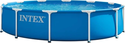 Basen stelażowy Intex okrągły 366 x 76 cm Niebieski 28210ND (6941057432052)