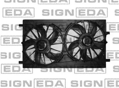 Вентилятор радіатора з дифузором Signeda (RDCR1289A)