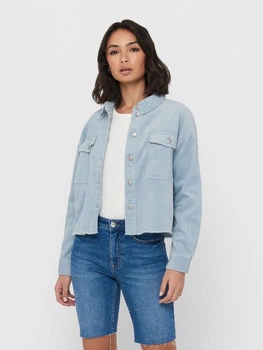 Куртка ONLMARINA-ENY LIFE L/S CORD JACKET PNT 15222456 Slate ONLY M Блакитний 15222456SLATE M