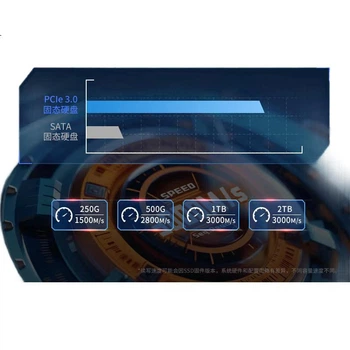 SSD-накопитель GEIL Jinbang 1 ТБ, интерфейс M.2 PCIe 3.0 (протокол NVMe), жесткий диск для настольных компьютеров и ноутбуков, высокоскоростной 3000 МБ/с, серия P3A.