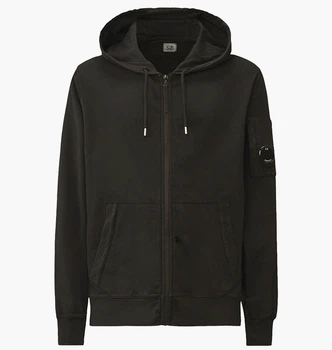 Куртка C.P. Company Full-Zip Light Fleece Black 20CMSS081A-002246G-999 XL