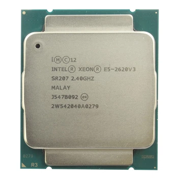 Процесор Intel Xeon E5-2620v3 / 2.4-3.2 GHz / 6/12 Сores / 15 MB L3 / LGA2011-3 - Б/У