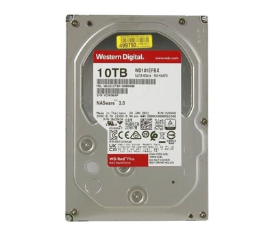 Жорткий диск Western Digital Red Plus 10TB / WD101EFBX-68B0AN0 - Б/У