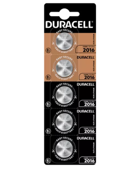 Батарейка Duracell CR2016 3V 5 шт