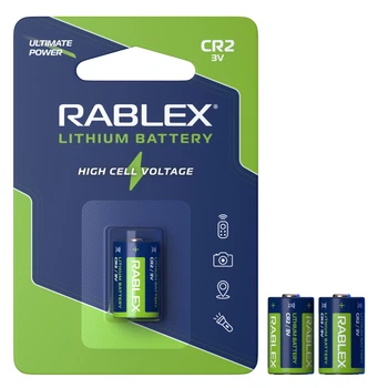 Батарейка Rablex CR2 3V 1 шт на блістері