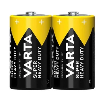 Батарейки R14 LR14 VARTA Super Heavy Duty сольові 2шт/уп