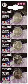 Батарейка Maxell CR2032 5шт/уп