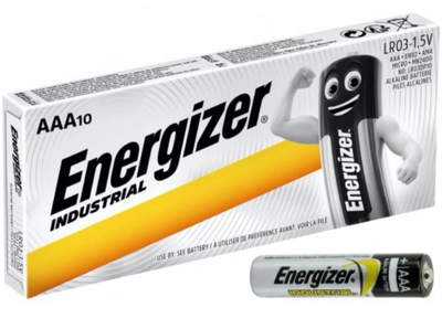 Батарейки Energizer Industrial LR3 AAA Alkaline 10шт/уп