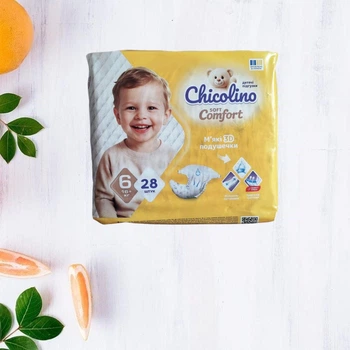 Підгузки Chicolino Soft Comfort 6 16+кг 28шт