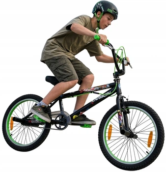 Carbon Stickerbomb Велосипед BMX 20 дюймів Performance 360 Кермо ROTOR PEGI