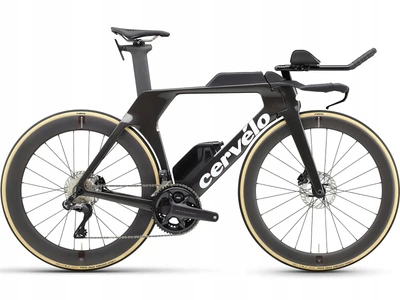 Триатлонний велосипед Cervelo P5 Black 2025 Shimano Ultegra Di2