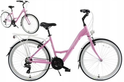 Міський велосипед 26" KANDS VENUS рама 17" рожевий R24