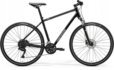 Кросовий велосипед 28'' Merida CROSSWAY 100 M(51) GLOSSY BLACK(SILVER)