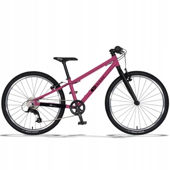 Дитячий велосипед KUbikes 24S рожевий | Світло прибл. 8,5 кг | Зріст 125–145 см