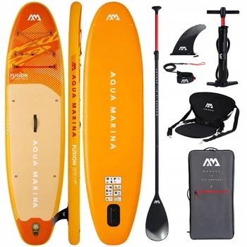 Надувна SUP дошка Aqua Marina Fusion 330 см 2026 + СИДІННЯ НА КАЙАКІ