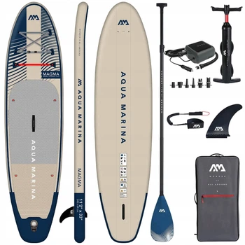 Надувна SUP дошка Aqua Marina Magma 11'2" + електричний насос PBG 6