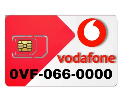 Золотой мобильный номер Vodafone 0VF-066-0000