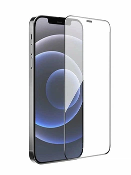 Защитное стекло HOCO A34 9D Large Arc dustproof for iPhone 12/12 Pro Black