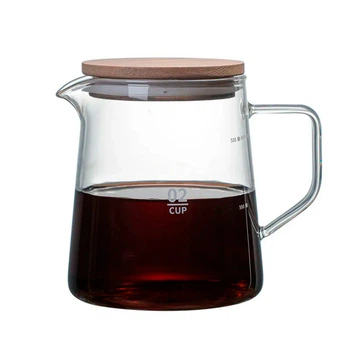 Сервер Ecocoffeetools S900 стеклянный 500 мл графин для приготовления кофе заварник для пуровера