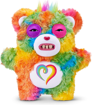 Мягкая игрушка Фугглер радужный медведь мишка с зубами ZURU Fuggler Togetherness Bear 15755B