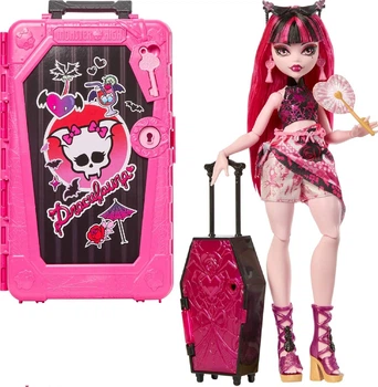 Кукла Монстер Хай Дракулаура Шафа Чемодан Жуткие каникулы Mattel Monster High Draculaura JDR50