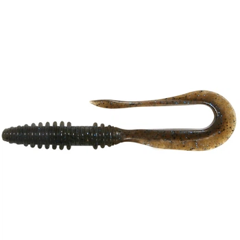 Силікон Keitech Mad Wag 7" #207 Green Pumpkin PP. FLK (6 шт/уп)