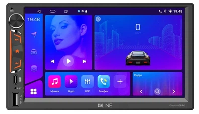 Мультимедийный центр Qline Dino-1810PRO Android 10 4/64 DSP 4G