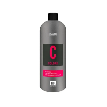 Шампунь для фарбованого волосся з екстрактом чорниці Mirella Professional HF C Colore Shampoo 1000 мл