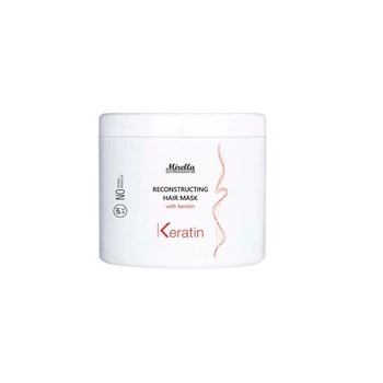 Маска відновлююча з кератином Mirella Professional Keratin Reconstructing Hair Mask 500 мл