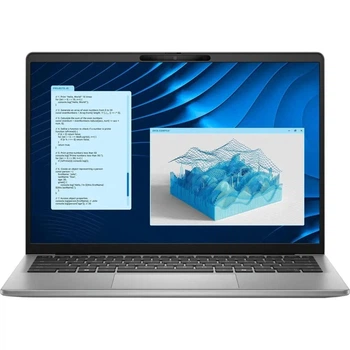 Ноутбук DELL Latitude 5455 Snapdragon X Plus X1P-42-100 (3400016759432.1_Latitude5455), Qualcomm Snapdragon X Plus / 14" / RAM 16 ГБ DDR5 / SSD 512 ГБ / Qualcomm Adreno GPU / Windows 11 Pro / Сріблястий