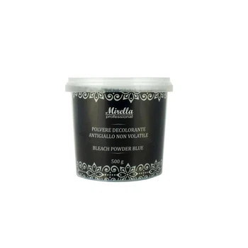 Пудра для волосся освітлююча блакитна Mirella Professional Bleach Powder Blue 500 мл