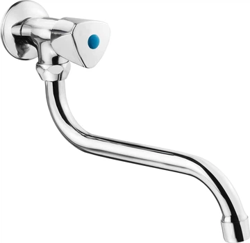 Кран настенный для холодной воды Cornat LI92 хром 1/2" - Уцінка