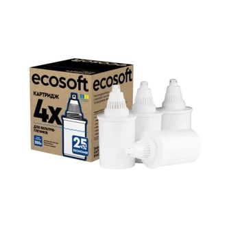 Комплект картриджей ECOSOFT 3+1 для фильтров-кувшинов Барьер (CRVK4BARECO)