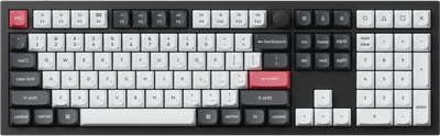 Клавіатура бездротова Keychron Q6 HE Magnetic Switch Black RGB (Q6H-M1-UA)