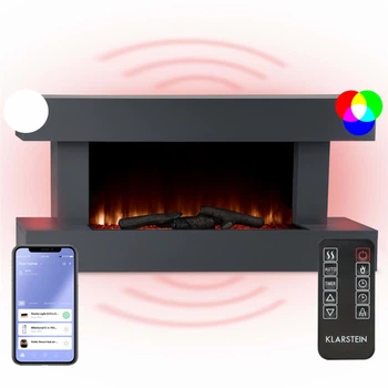 Электрокамин KLARSTEIN Studio Light & Fire 1 Smart WiFi Control (10038386)
