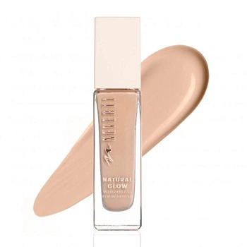 Тональна основа для обличчя Neverti 24 HR Moisturizing Natural Glow для сяяння та рівного тону обличчя 004 Neutral 32 мл