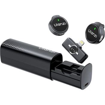 Микрофонная радиосистема Ulanzi A21 Lightning Black (A054) [161993]