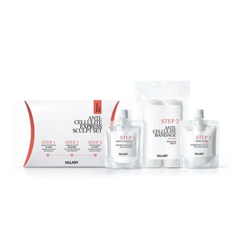 Набор Hillary Anti-Cellulite EXPRESS Sculpt Set для мгновенного антицеллюлитного ухода за телом