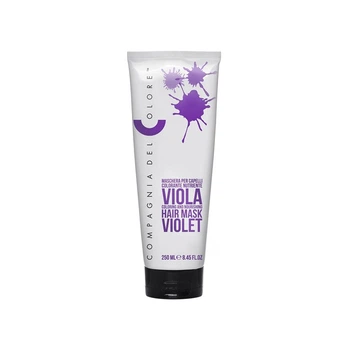 Маска для тонування та освіження кольору волосся Compagnia Del Colore Coloring and Nourishing Hair Mask Violet Фіолетовий 250 мл