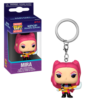 Фигурка брелок Funko Pop Кейпоп-охотники на демонов Мира K-Pop Demon Hunters Mira 4 см FPKC KPDH M 2258
