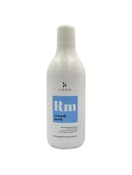 Маска восстанавливающая KROM Remedy с растительным кератином и маслом оливы 1000 мл