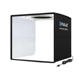 Фотобокс Puluz PU5041B чорний LED 40 х 40 х 40 см (PU5041B)