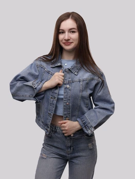 Куртка джинсовая женская M Синий YULIA (704171-M)